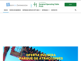 'soydezaragoza.es' screenshot