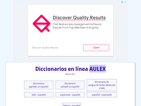 'aulex.org' screenshot