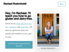 'rachaelroehmholdt.com' screenshot