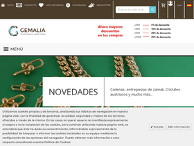 gemalia.com homepage screenshot
