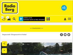 'radioberg.de' screenshot