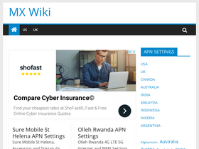 'mxwiki.com' screenshot