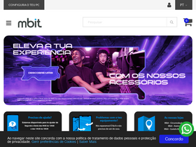 'mbit.pt' screenshot