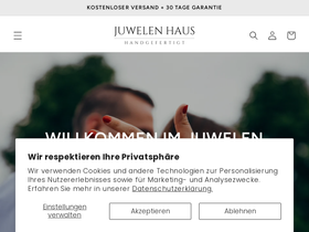Juwelenhaus homepage screenshot