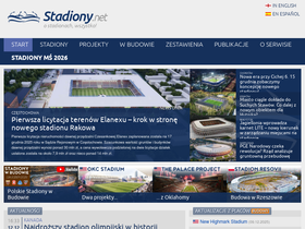 'stadiony.net' screenshot
