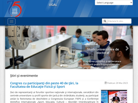 'ugal.ro' screenshot