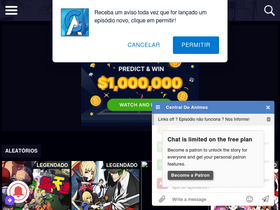 animetvonline.cx Concorrentes — Principais sites similares animetvonline.cx