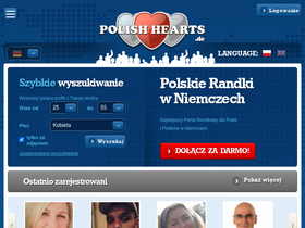 'polishhearts.de' screenshot