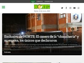 'diarionorte.com' screenshot