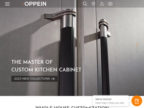 'oppeinhome.com' screenshot