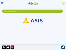 'akillibiletim.com' screenshot