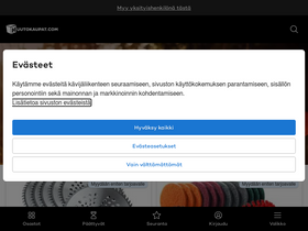 'huutokaupat.com' screenshot