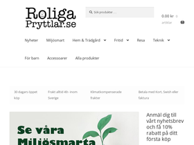 roligapryttlar.se homepage screenshot