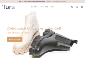 tarzmx.com homepage screenshot