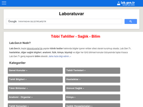 'lab.gen.tr' screenshot