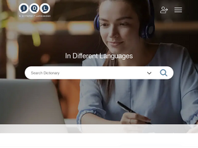 'indifferentlanguages.com' screenshot