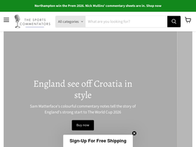 therugbyleaguecommentators.com homepage screenshot