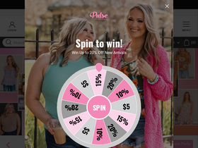 The Pulse Boutique website screenshot