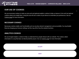 'anytimefitness.co.uk' screenshot