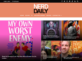 'thenerddaily.com' screenshot