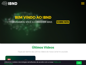 'ibnd.com.br' screenshot