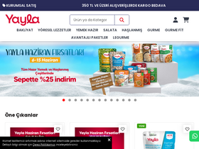 'yaylabakliyat.com' screenshot