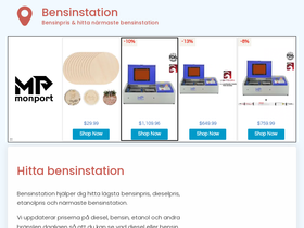 'bensinstation.nu' screenshot