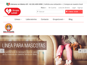 'grupolovet.com' screenshot