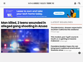 'sgvtribune.com' screenshot