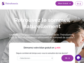 'therasomnia.com' screenshot