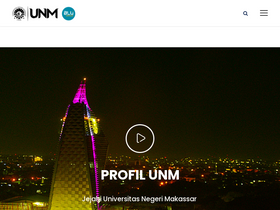 'uptbahasa.unm.ac.id' screenshot