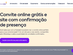 'festalab.com.br' screenshot