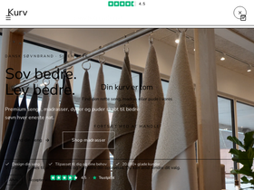 Sengespinderiet homepage screenshot