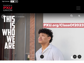 'phoenixunion.org' screenshot