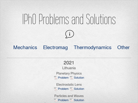 'physprob.com' screenshot