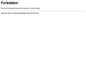 'wochenspiegel-web.de' screenshot