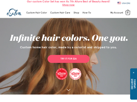 'esalon.com' screenshot
