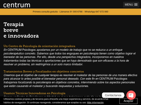 'centrumpsicologos.com' screenshot