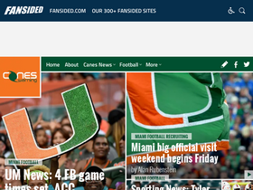 'caneswarning.com' screenshot