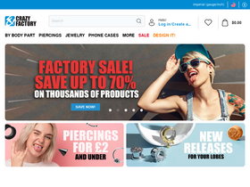 'crazy-factory.com' screenshot