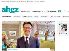 'ahgz.de' screenshot