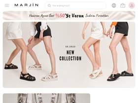 'marjin.com.tr' screenshot
