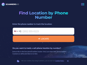 'scannero.io' screenshot
