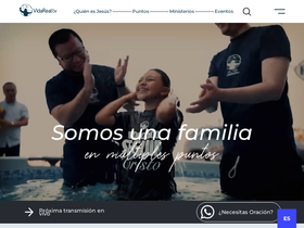 'vidareal.tv' screenshot