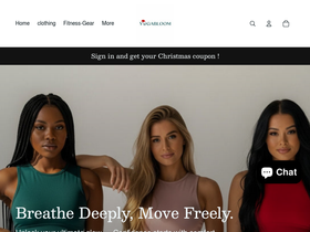 Yogabloom website screenshot