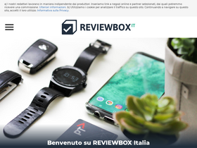 'reviewbox.it' screenshot