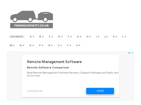 'towingcapacity.co.uk' screenshot