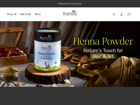 kamda.in homepage screenshot