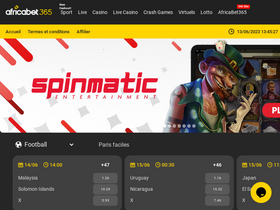 'africabet365.net' screenshot
