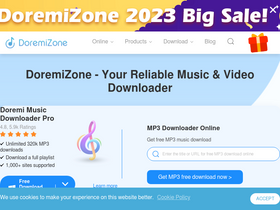 'doremizone.net' screenshot